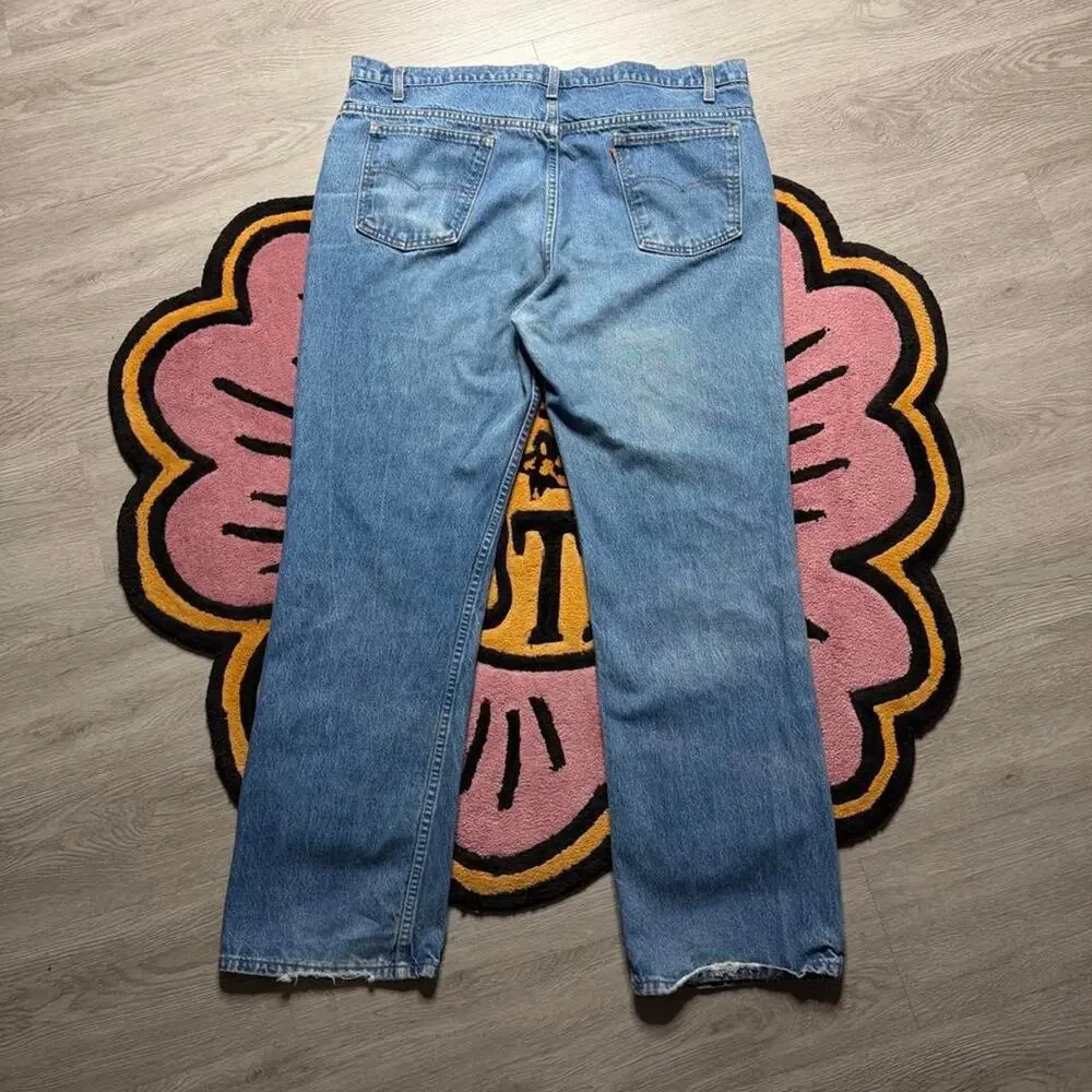 Vintage 80’s Levi’s Orange Tab Regular Straight Fit Denim Jeans 42x32 (40x31)
